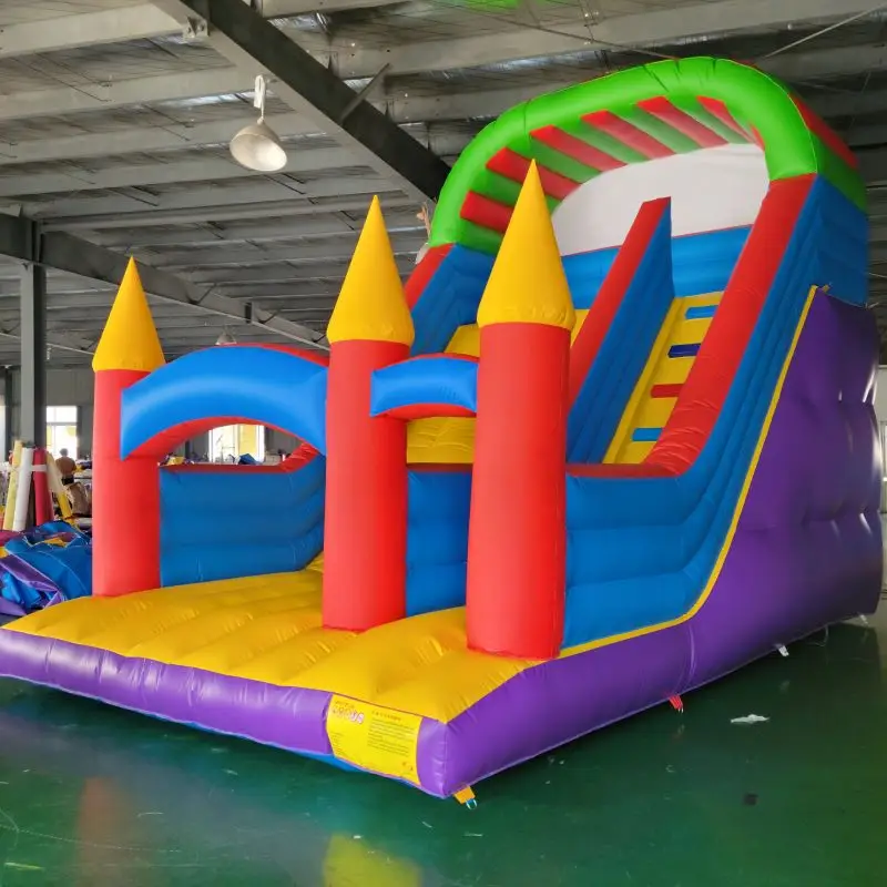 

Inflatable Land Slide for Fun Large Outdoor Inflatable Customizable and Can be Used by Both Adults for Outdoor Party Activities