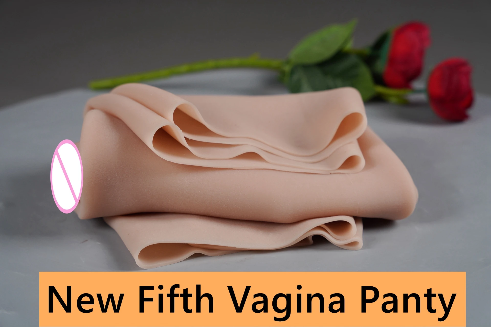 

New Fifth Cropped Silicone Realistic Vagina Panty Shemale Crossdresser Pussy Pants Transgender Artificial Sex Fake Enhancer Hip