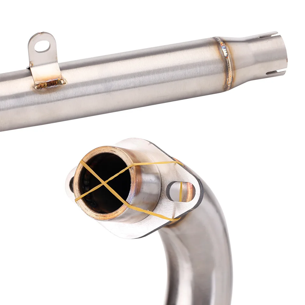 Suitable For CBF190R CBF190TR Stainless Steel Front Exhaust Pipe SC Oblique Triangle Tail Exhaust Pipe