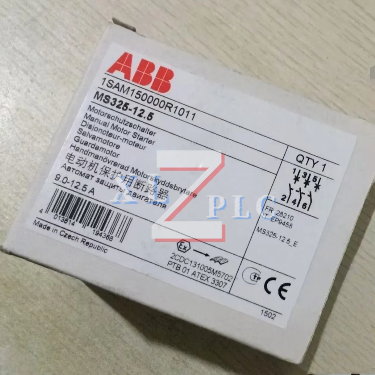 

Автоматический выключатель новый оригинальный MS325-12,5 MS325-16