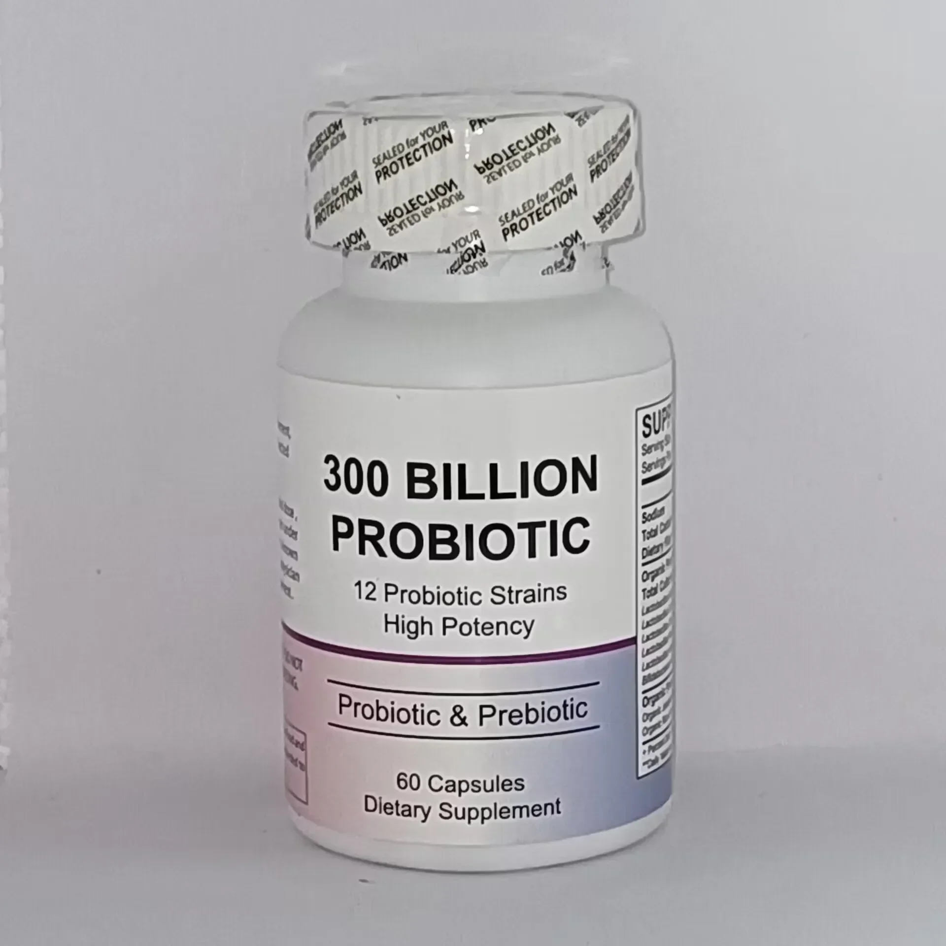 

1 bottle of probiotic capsule promotes digestion and absorption improves energy serves as a health food