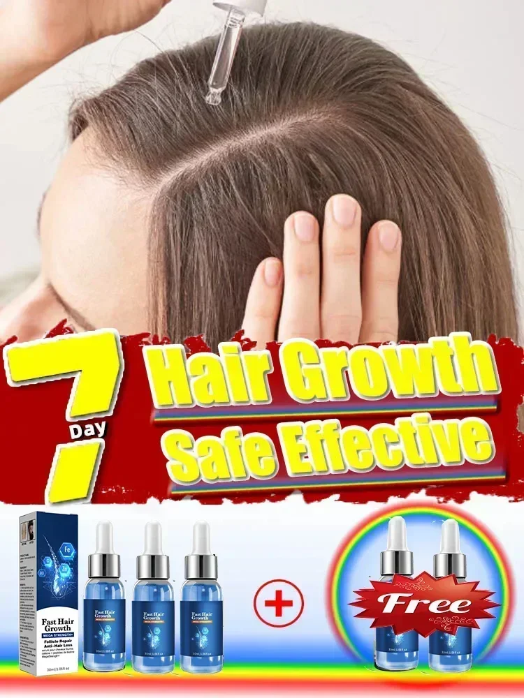 

Fast Hair Growth Hairs Growth Oil Effective Repair Hereditary Baldness Natural Grow Hair Oil Care