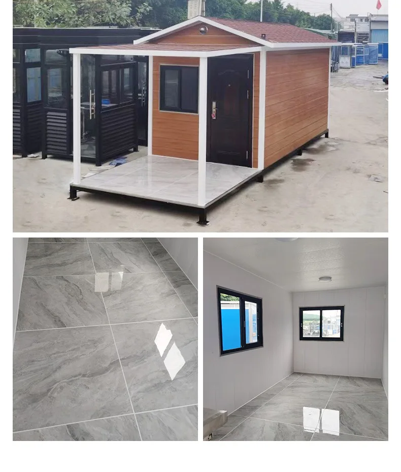 Integrated housing,Prefabricated Living Container House prefab mobile modular home container house control