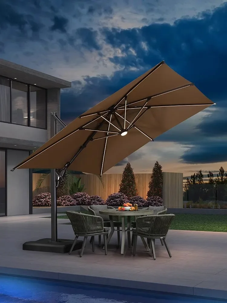 

Outdoor Parasol Sun Umbrella Terrace Garden Outdoor Patio Villa Roman Umbrella Outdoor