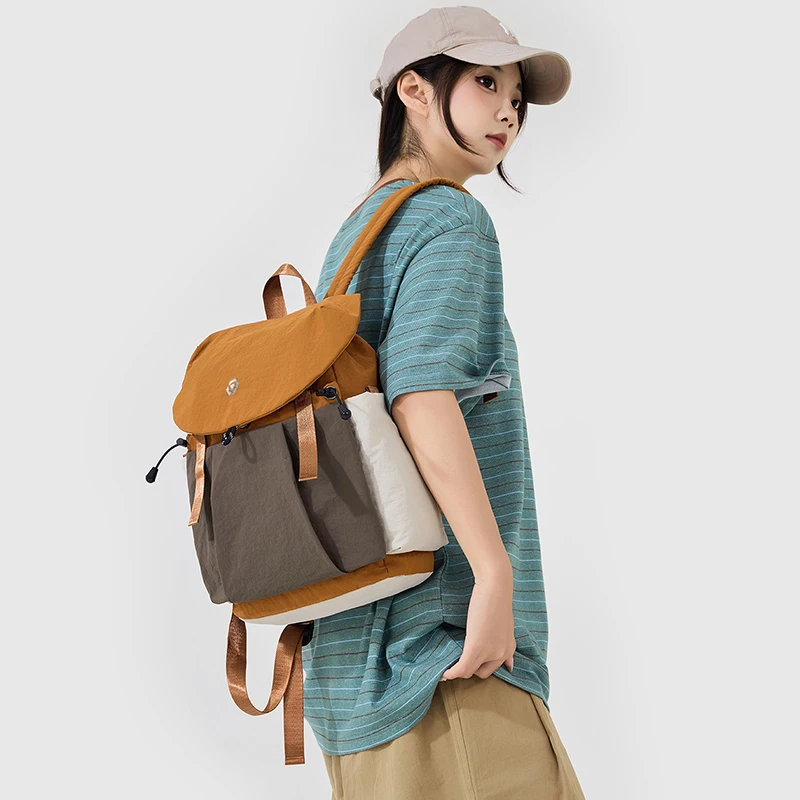 School Bag for Girls, High School Students, Large Capacity, Middle School Students, Elementary Students, Weight-Reducing, Spine-Protecting, 2026 New Model Backpack for Boys, Taslan Student