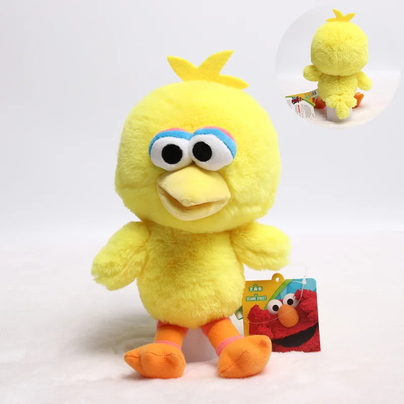Sesame Street Elmo Big Bird Cookie Monster Plush Toy Official Stuffed Animal Doll Claw Machine Prize Plush Set For Kids Gift