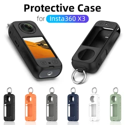 Case for Insta360 X3 Silicone Protective Covor for Insta 360 X3 Camera Anti-drop Dustproof Protective Case Accessories