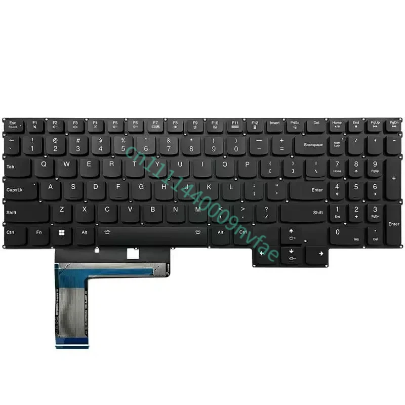 US Laptop Keyboard RGB Backlit For Lenovo Legion Pro 5 16ARX8 16IRX8 / Pro 7 16ARX8H 16IRX8H / Y9000P R9000P 2023 black 0.3