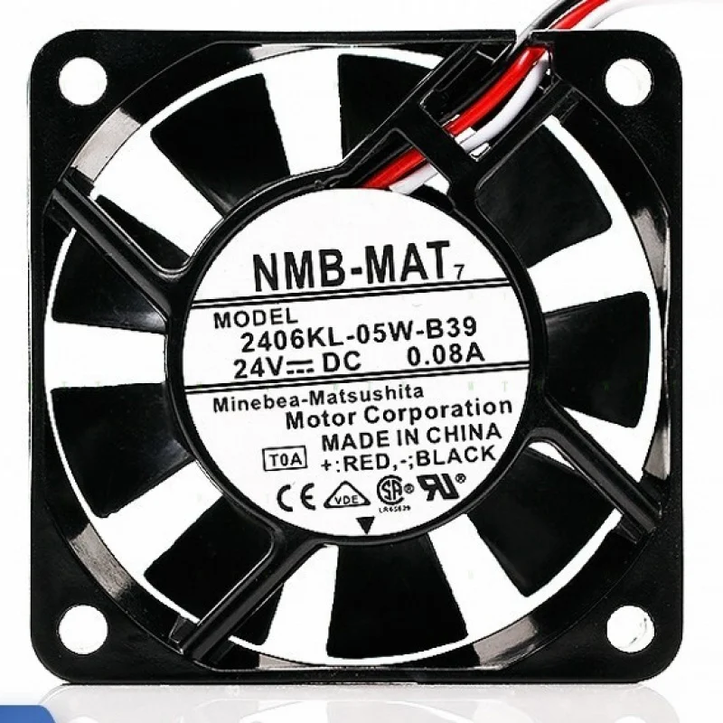 

Вентилятор охлаждения инвертора H 1 шт. для NMB 2406KL-05W-B39 6015 6CM 24V 0.08A