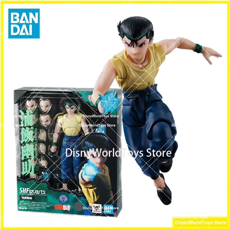 100% Original Bandai S.H.Figuarts SHF Yusuke Urameshi In Stock Anime Action Collection Figures Model Toys