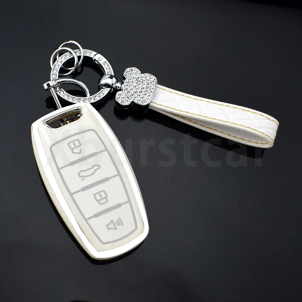 Soft TPU Car Remote Key Case Cover Holder Shell Auto Accessories For Great Wall Haval Hover H1 H4 H6 H7 H9 F5 F7 H2S GMW Coupe
