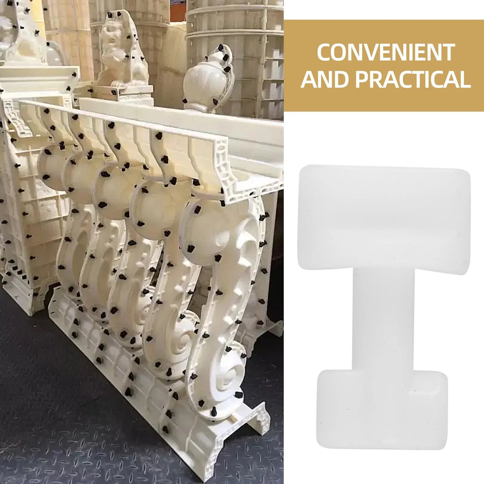 

35pcs Concrete Planter Mold Buckle Desktop Decor Mold Durable Plastic Flower Pot Diy For Bonsai Planters Cement Casting