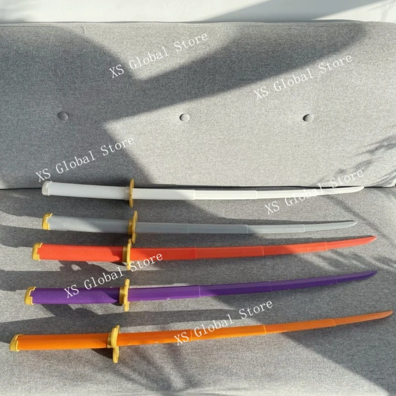 プロモーション割引伸縮式プラスチック侍刀カタナアニメ周辺機器武器小道具モデルパーティー用品屋外玩具