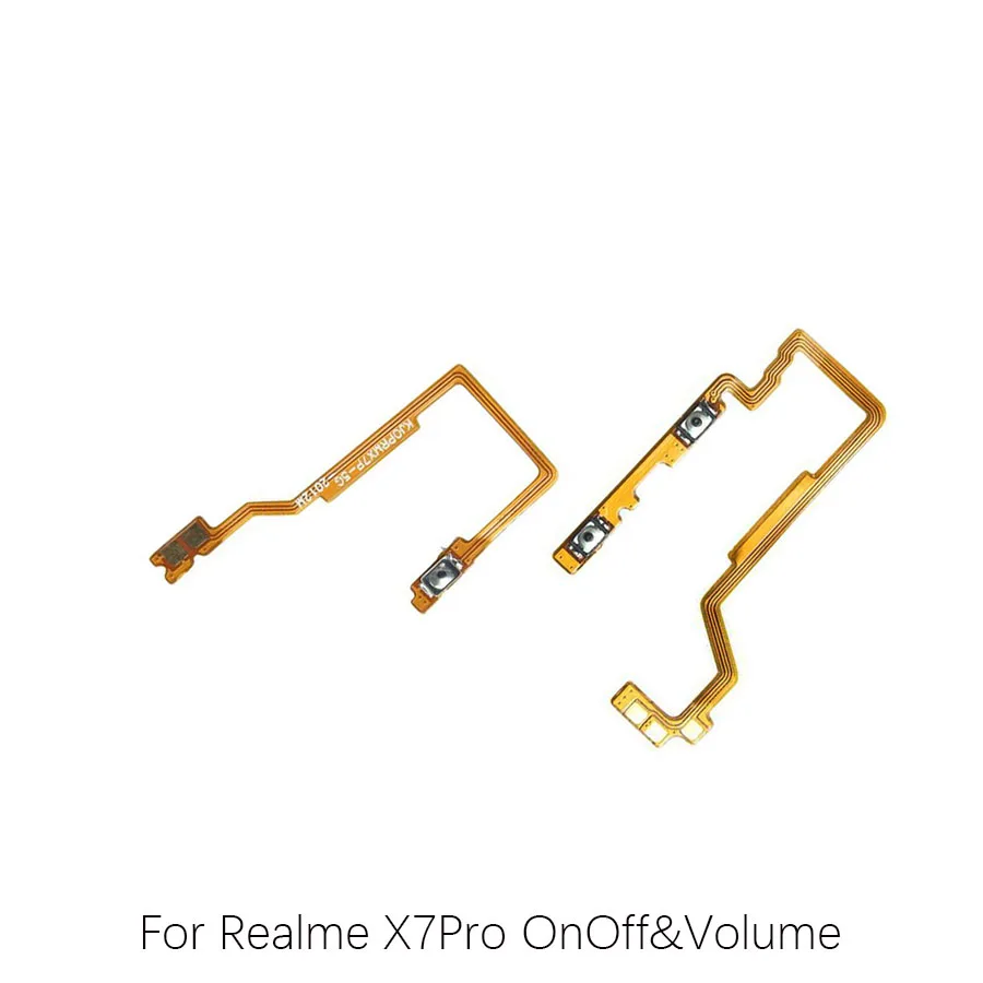 For Realme C31 C35 X2  X2Pro X5Pro X7 X7Pro Reno Ace Ace2 Reno2 Reno2F Power Button volume Flex Cable OnOff