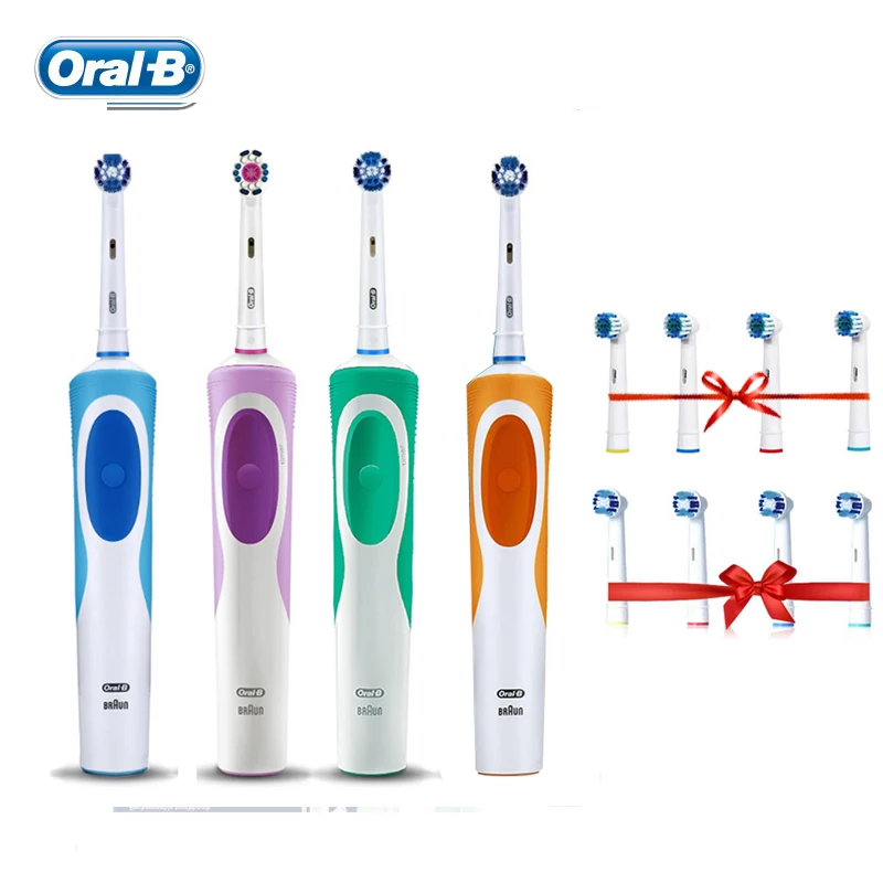 Oral B Vitality Electric Toothbrush Rechargeable Adults Electronic Tooth Brush Oral Hygiene Dental Rotating Teeth Brush