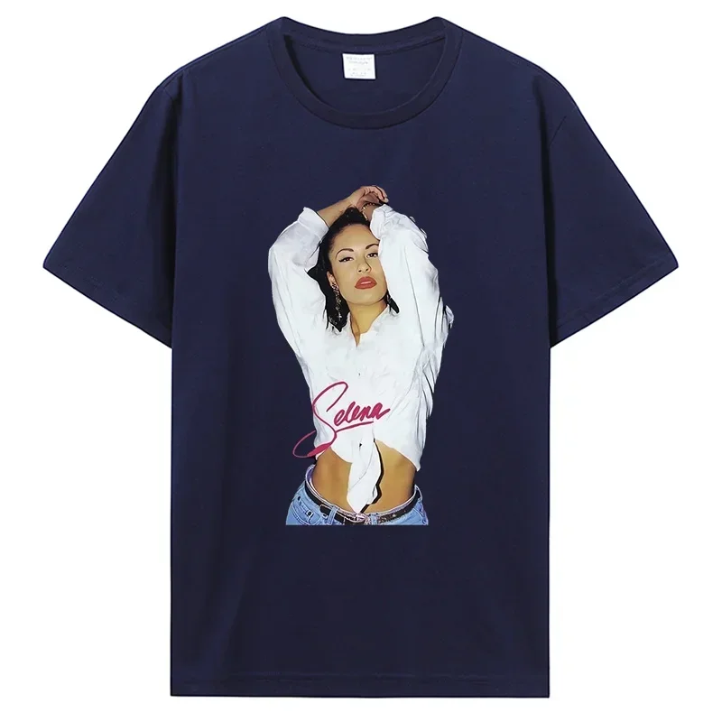 Hot S New Rare  Selena Quintanilla  T Shirt Top  Black Usasz  Limmited Edition Men Cotton Tees Tops Anime vintage funny