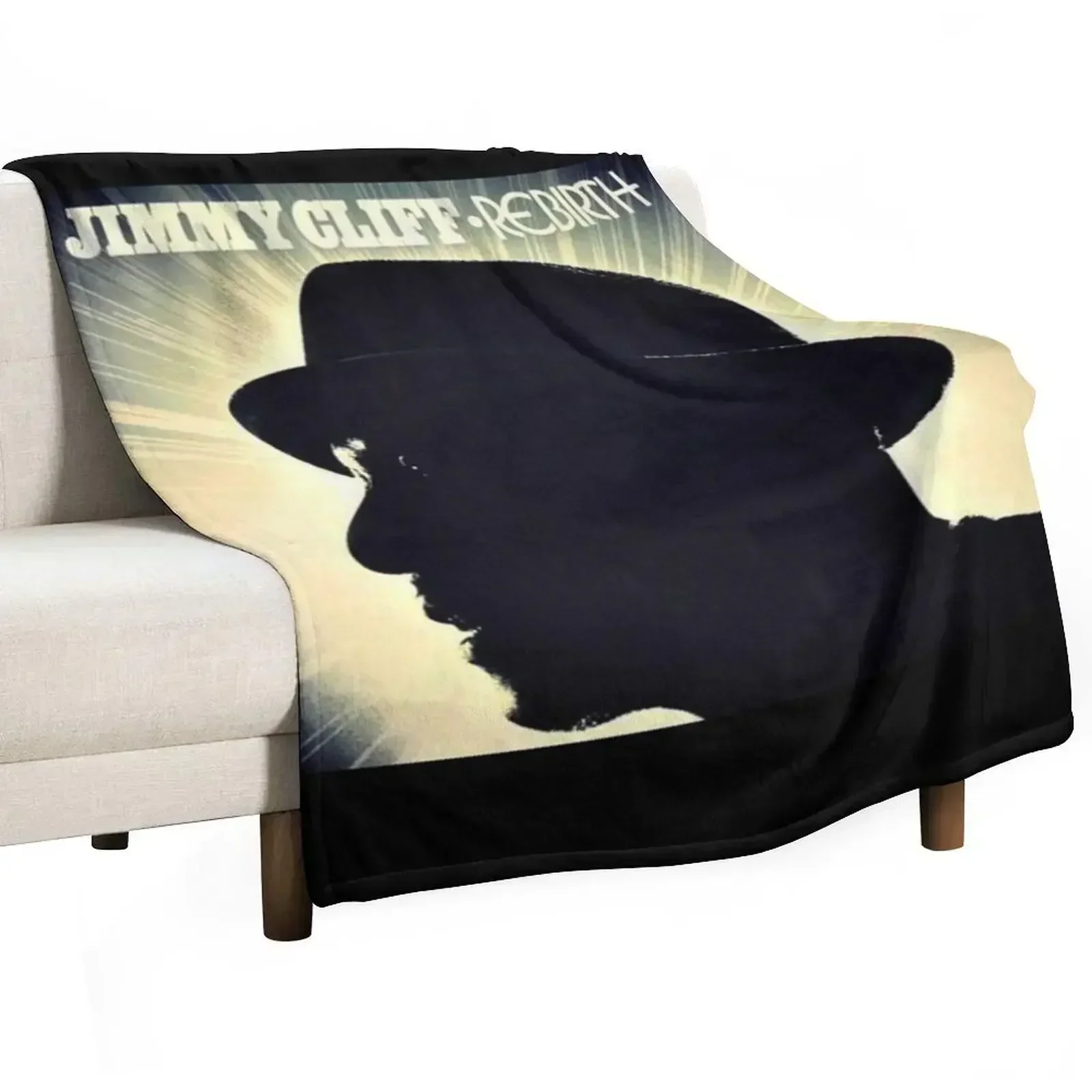 jimmy cliff reggae jimmy Throw Blanket Soft Bed linens Blankets