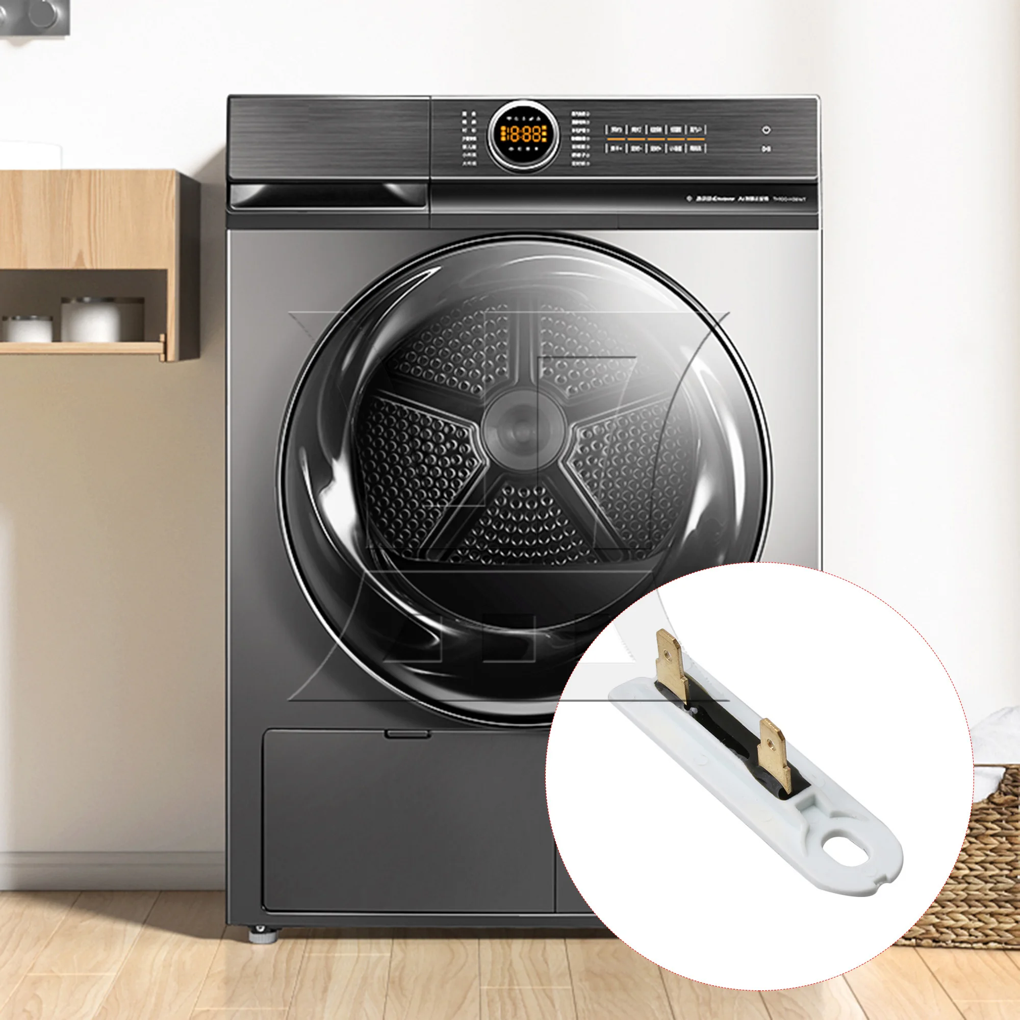 

BQLZR Plastic 3392519 Dryer Thermal Fuse Replacement for PS345113 White