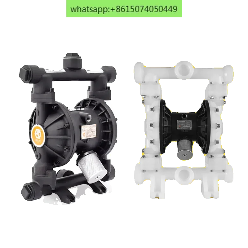 

Пневматический мембранный насос QBY25/40, фторопластик, алюминиевый сплав, нержавеющая сталь, кислотный и щелочный насос, крыло, клеевой насос BFQ
