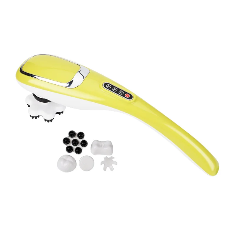 Household Electric Dolphin Massage Wand Vibration Tapping Massager for Shoulder Neck Waist Full Body Muscle Relaxation Device