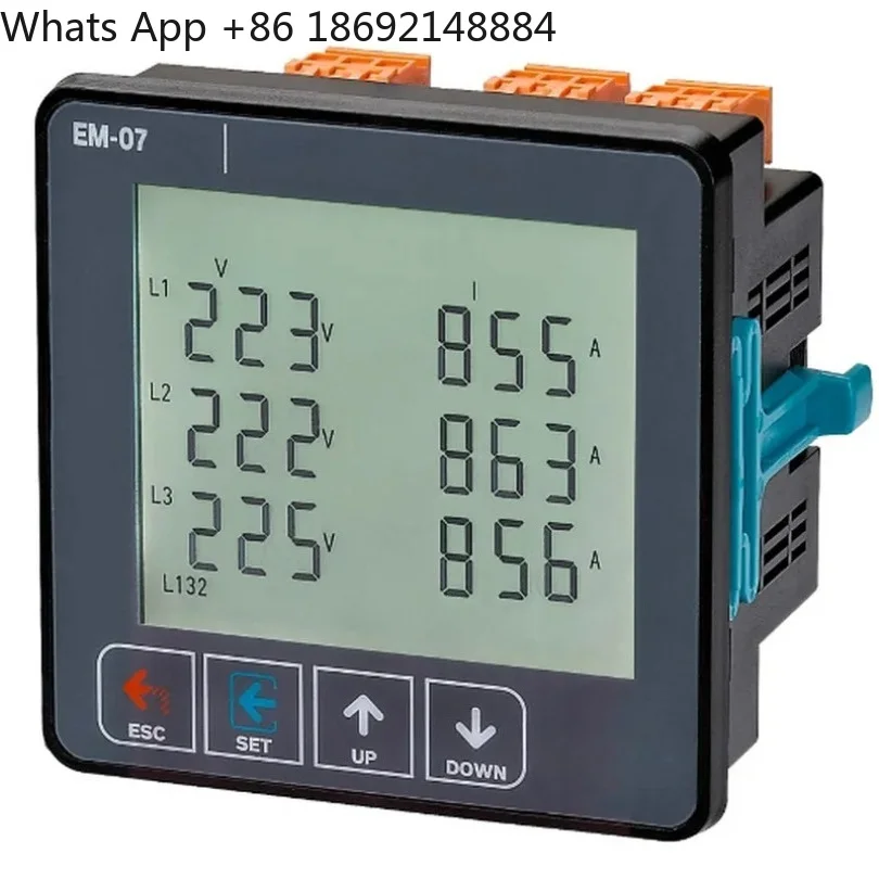 Spot quick hair EM-07 digital protection multimeter three-phase volt-ampere frequency meter 3P