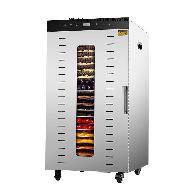 20 Layer Banana Orange Grape Strawberry Lemon Kiwi Fruit Mango Cassava Fruit Dryer Food Dehydrator XH