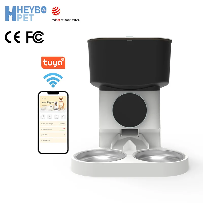 

7L Large Capacity Dual Power Wifi Mobile Phone App Tuya Remote Control Time Setting Smart Automatic Pet Feeder