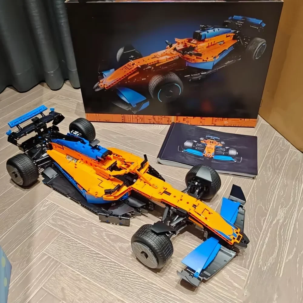 سيارة سباق تقنية جديدة F1 W14 E 1432PCS بطلة GT 42141 سلسلة بناء حصرية قابلة للتجميع نموذج سيارة عرض مفصل للبالغين