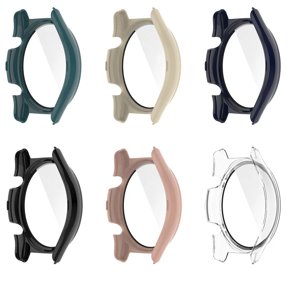 BEHUA Panzerglas+Hülle für Honor Watch 4 SmartWatch Rundum-Displayschutz Harte PC-Schutzhülle für Huawei Honor Watch4 Cover – Detail 10