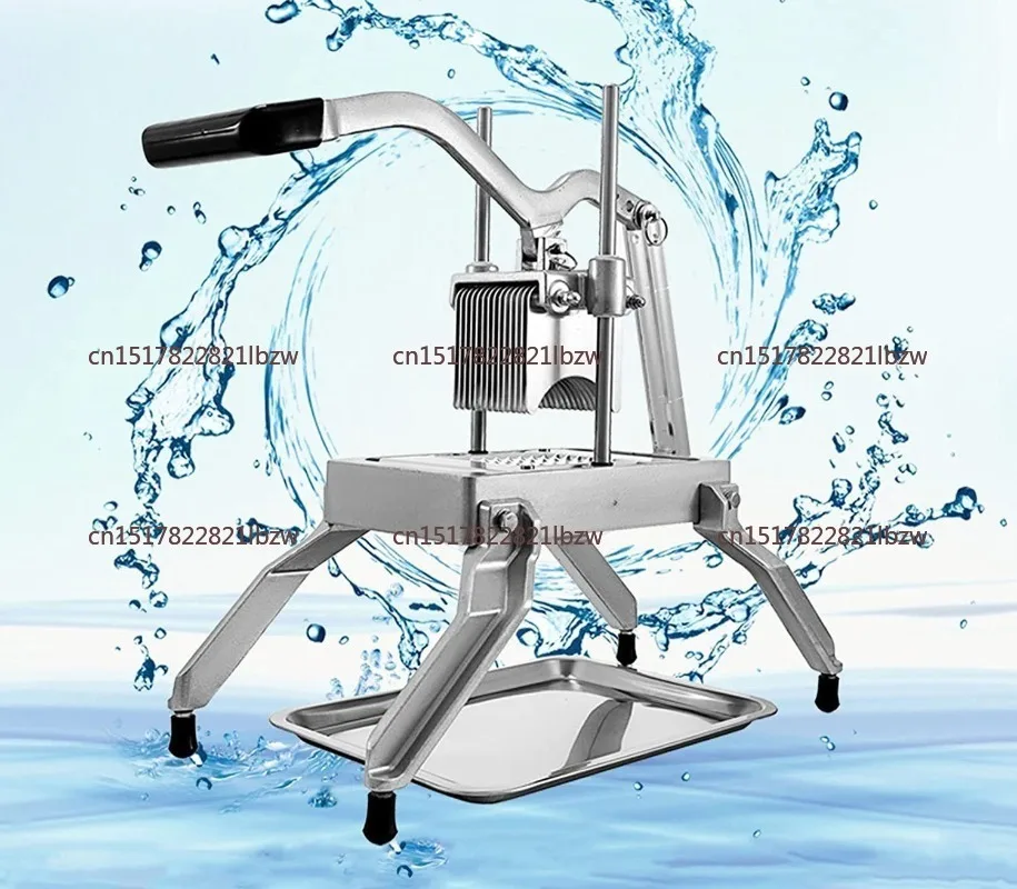 Manual commercial slicer for onion, tomato, potato & fries