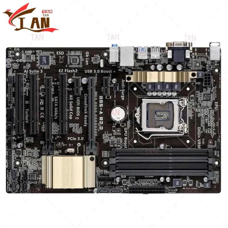 

Для ASUS B85-A R2.0 материнская плата B85 32 ГБ LGA 1150 DDR3 ATX материнская плата 100% протестирована быстрая доставка TT