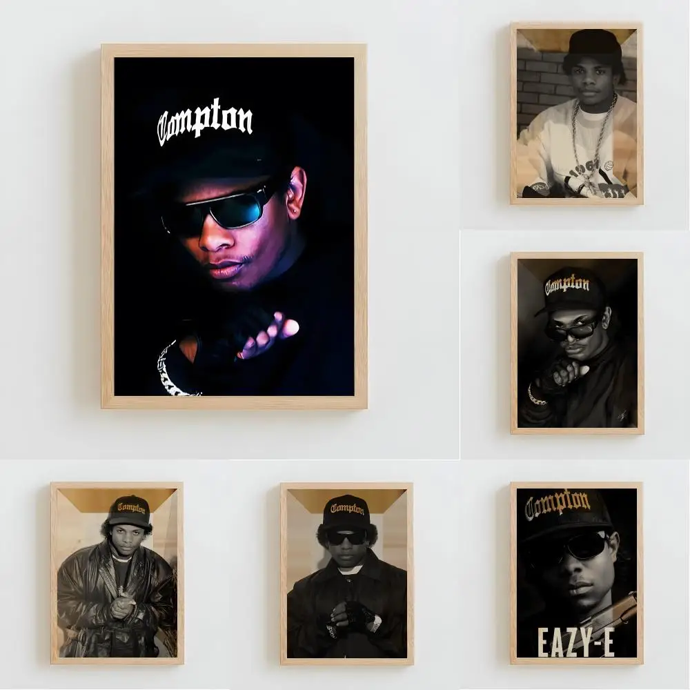 Rapper Singer E-eazy E Poster High-Quality And Affordable Wall Stickers For Dormitory And Living Room Decoration