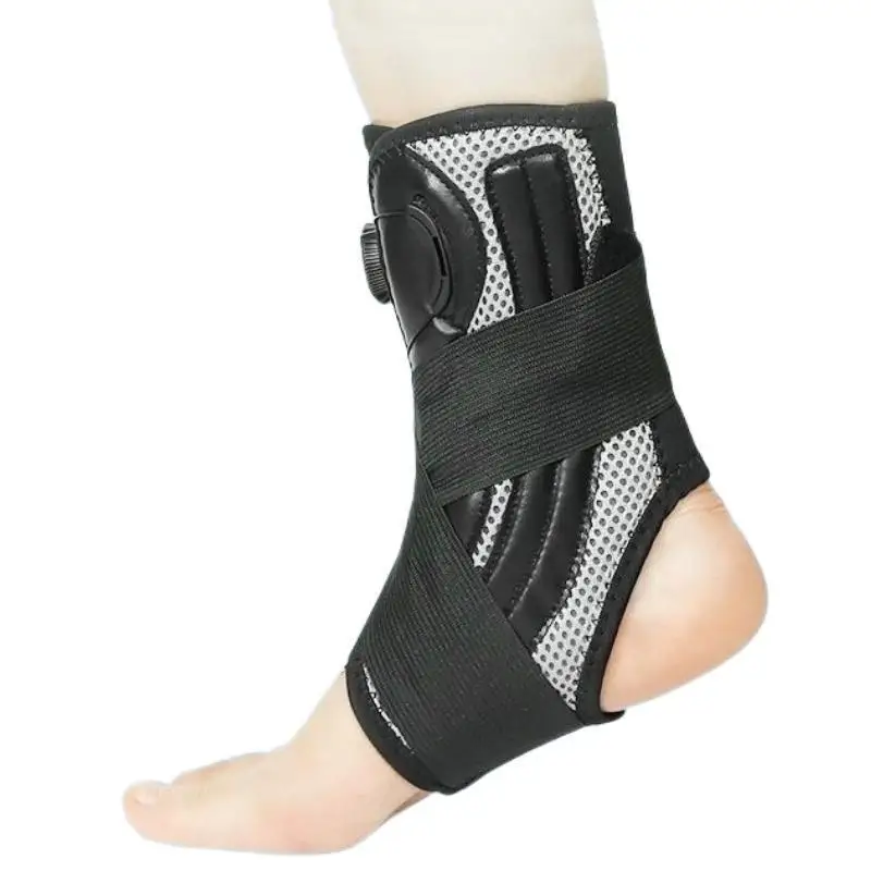 1pcs Lace-up Stabilising Ankle Brace Support with Boa Closure System Ankle Protector for Ankle Sprain Arthritis Strain Foot Pain