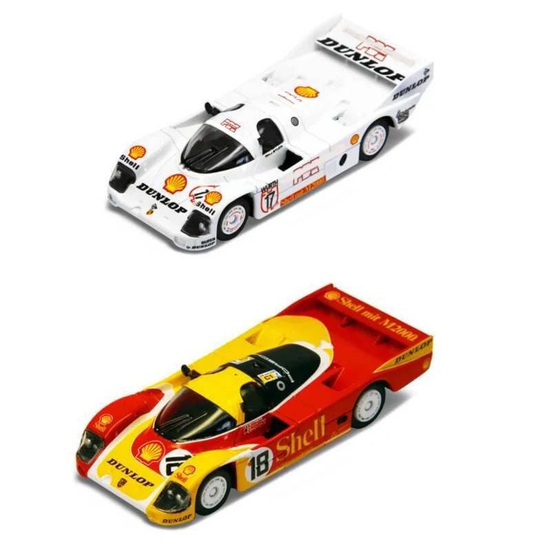 Spark x Tiny 1:64 962 C Racing Diecast Model Car