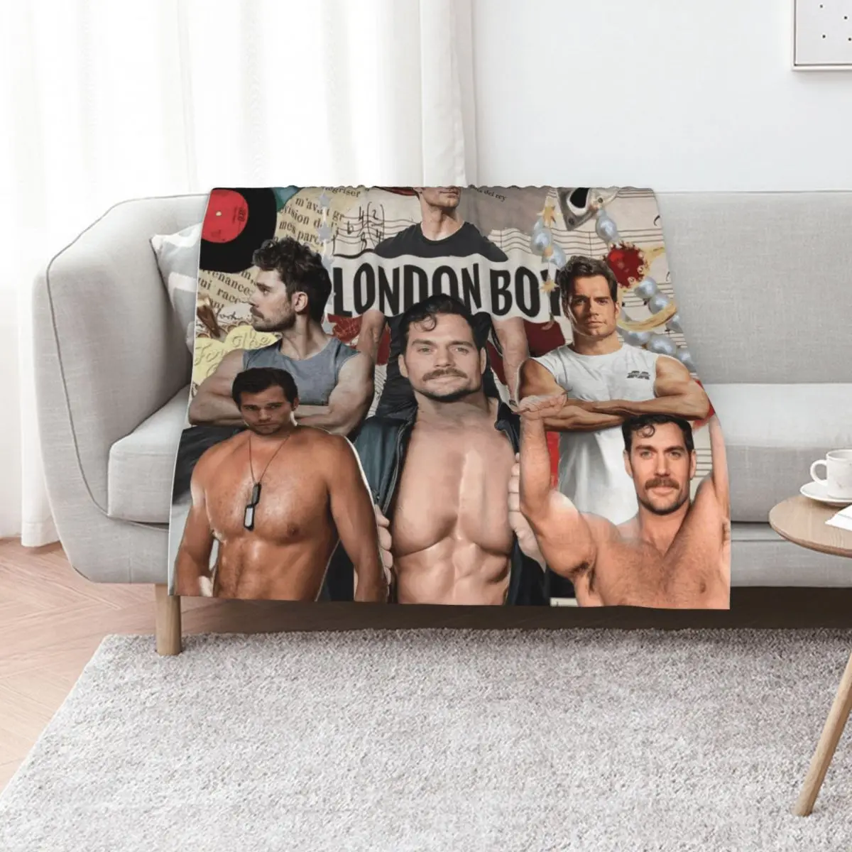 

Henry Cavil Vol.8 Throw Blanket Luxury St Kid'S Personalized Gift Large Blankets