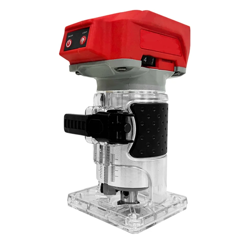 A93E-لآلة تشذيب بدون فرش جهاز توجيه كهربائي لاسلكي نجار طحن النقش ماكينة تشقيب وتجعيد الألواح أداة النجار