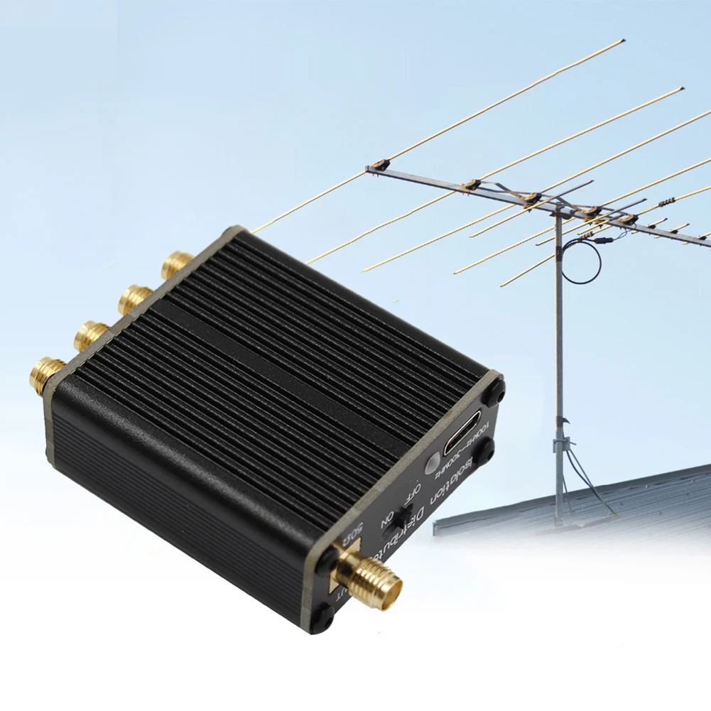 

Active RF Isolated Distributor SDR GPSDO Signal Source RF Distribution Device 100kHz To 150MHz for RF Signal Radio Antenna