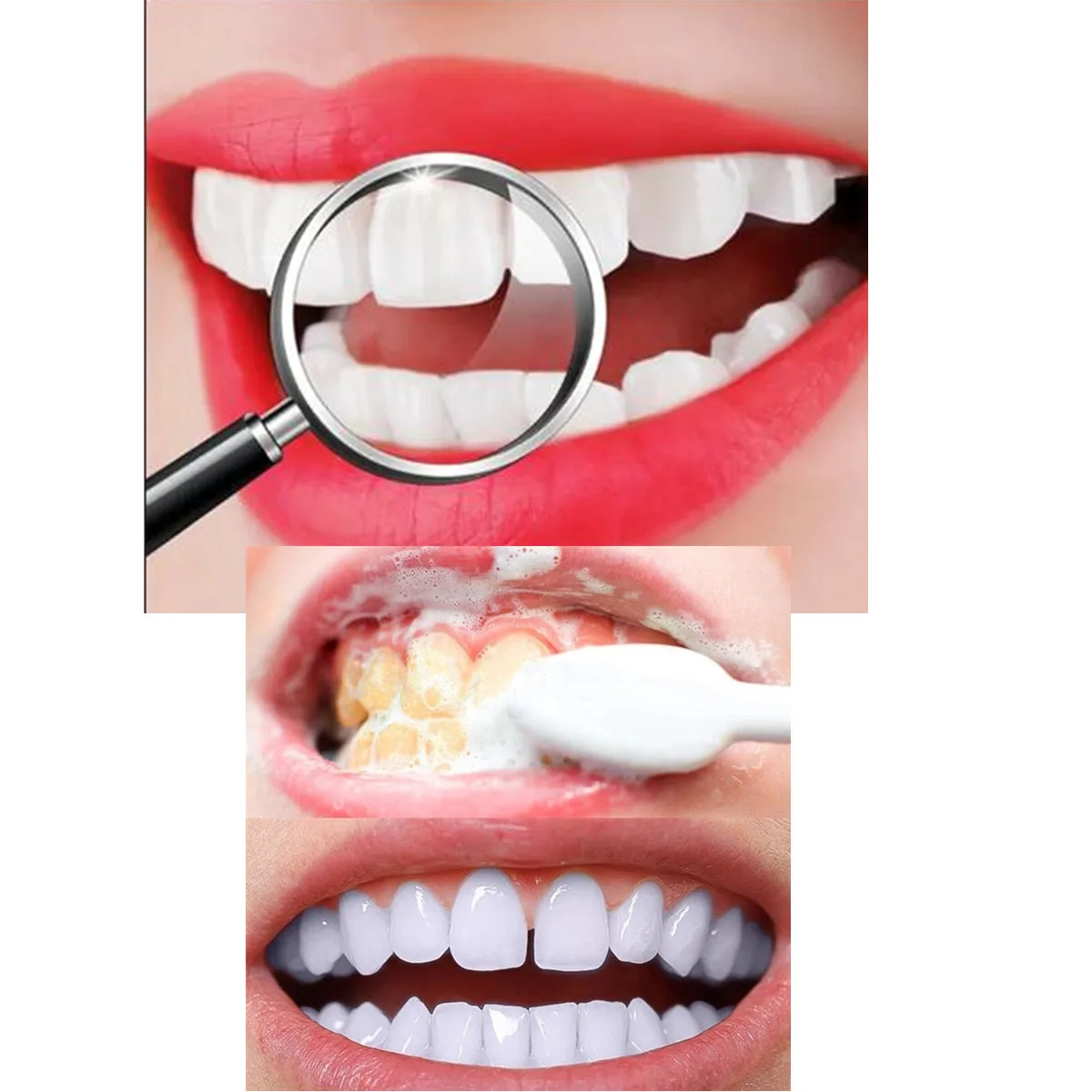 Nano Technology Dental Care Oral Hygiene Whitening Tooth  20g Remove Smoke Stains Coffee Tea  Freshen Dad Breath Powder