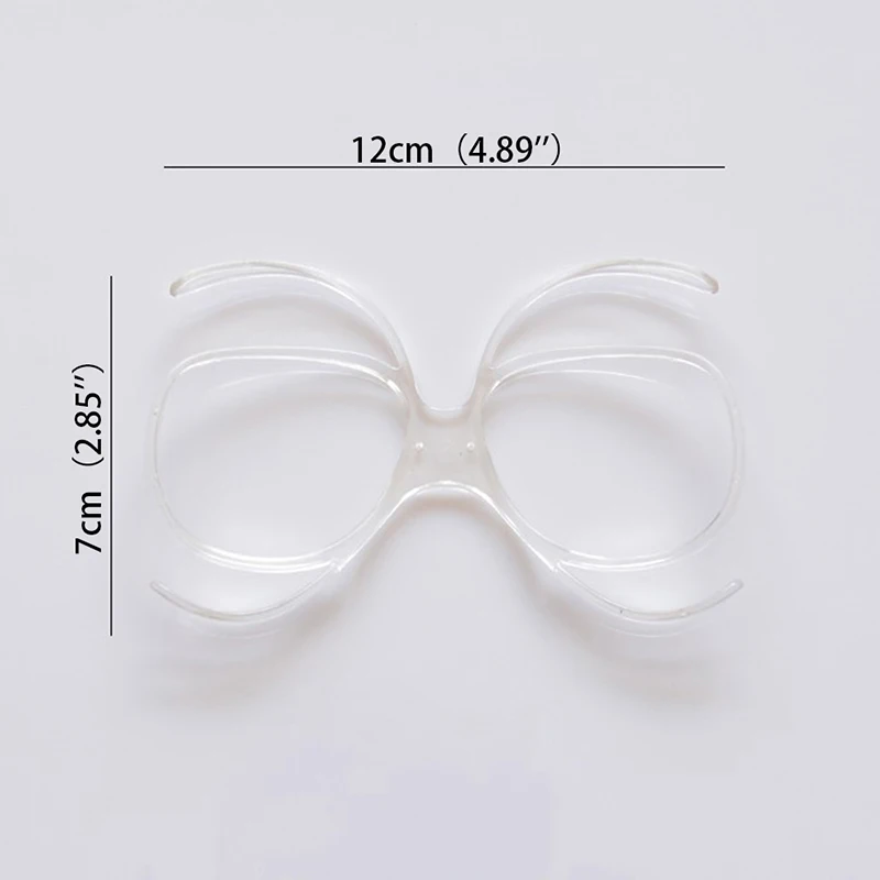 

(LA)[LA]1Pc Ski Goggles Frame Insert Optical Adaptor Flexible Prescription Frame