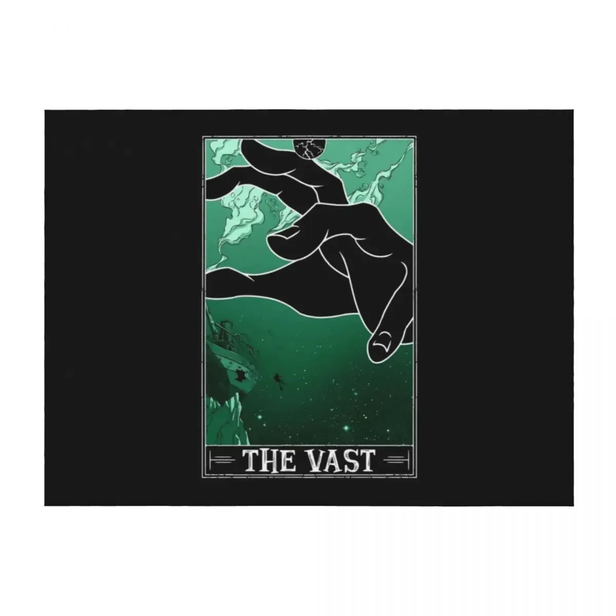 

The Vast Tarotesque - (Dark) Throw Blanket Nap Giant Sofa Comforter Vintage Blankets