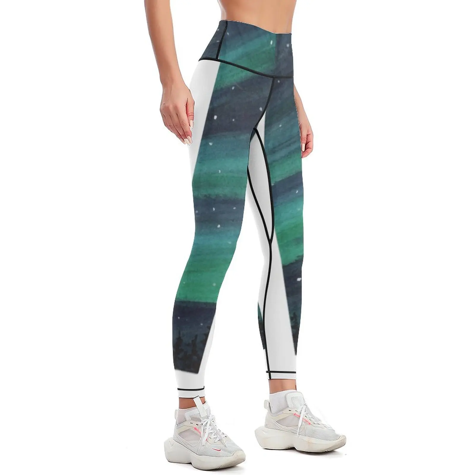 Northern Lights 2 Leggings Legging sport sportswear woman gym 2024 sports for push up fitness Womens Leggings