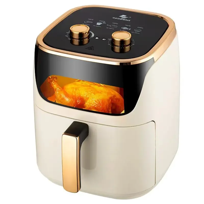 8.5L Smart Air Fryers Large-capacity Household Multi-functional Smart Oil-free Smokeless Electric Oven AirFryers 220V