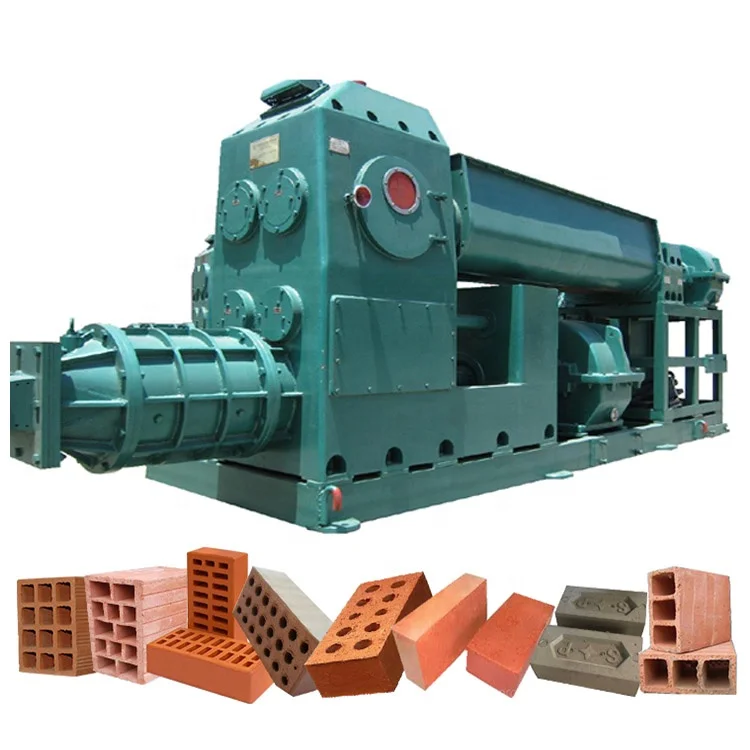 Full Automatic Vacuum Bricks Extruder Solid Hollow Red Soil Mud Price Clay Brick Making Machinery
