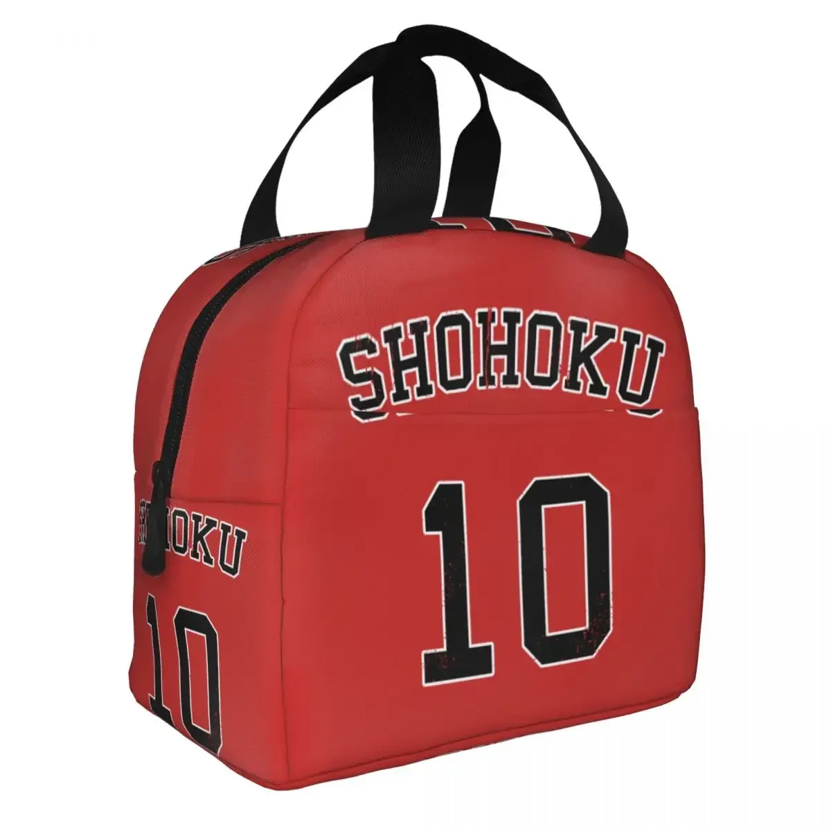 Basketball Anime Slam Dunk Lunch Bag for School Waterproof Picnic Thermal Cooler Insulated Lunch Box Women Kids Tote Bags