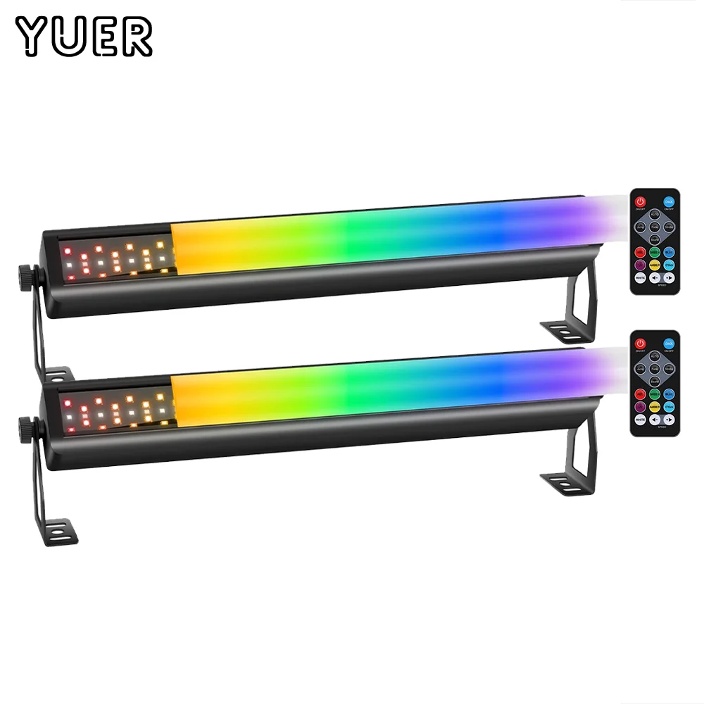

2Pcs/Lot LED Stage Pixel Light 50w 108 LED RGBW With Detachable Cover 2IN1 Strobe&Pixel Effect By Remote Sound DMX DJ Disco Bar