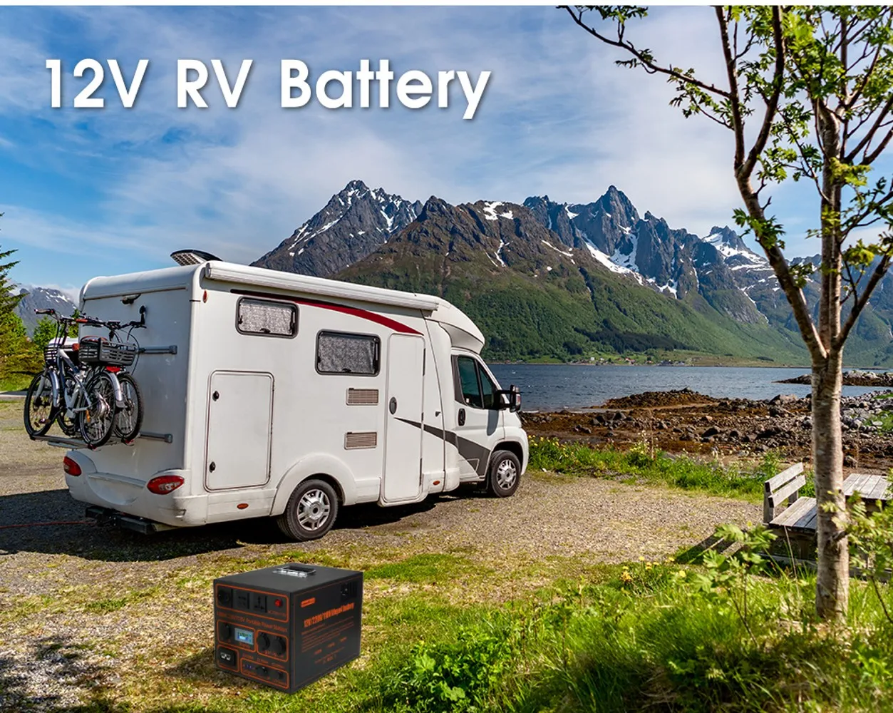 12V 200AH Mobile Power Station 1000W 120AH Lifepo4 Battery Pack 5V220V Outdoor RV Marine Motor Solar Car Energy Storage Battery