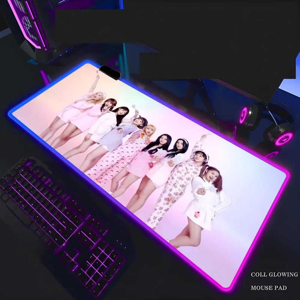 

F-fashion k-Kpop K-Корея, коврик для мыши с динамитами, коврик для мыши, Rgb коврик для мыши, игровые аксессуары для ПК с подсветкой, Игровая клавиатура 700x300xmm B