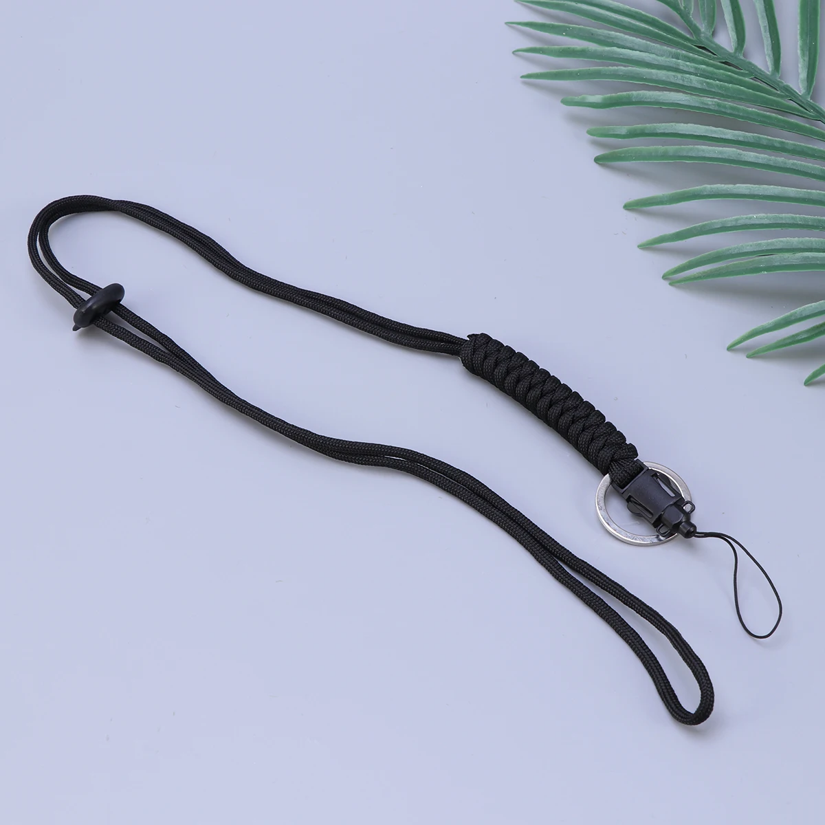 

3 pcs Waterproof Bag Lanyard ID Adjustable Length Keychain Whistles Cord Cellphone Rescuing Rope Outdoors Camping