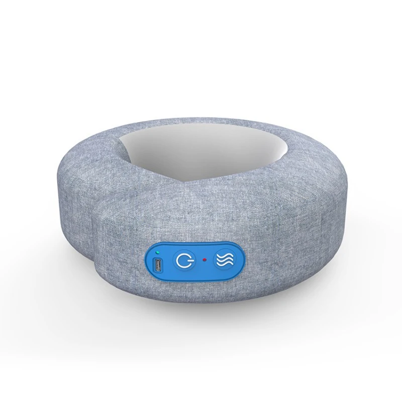 

Multifunctional Neck Massage Instrument Heating Pulse Soothing Head Shoulder Neck Office Household Rechargeable U-Shaped