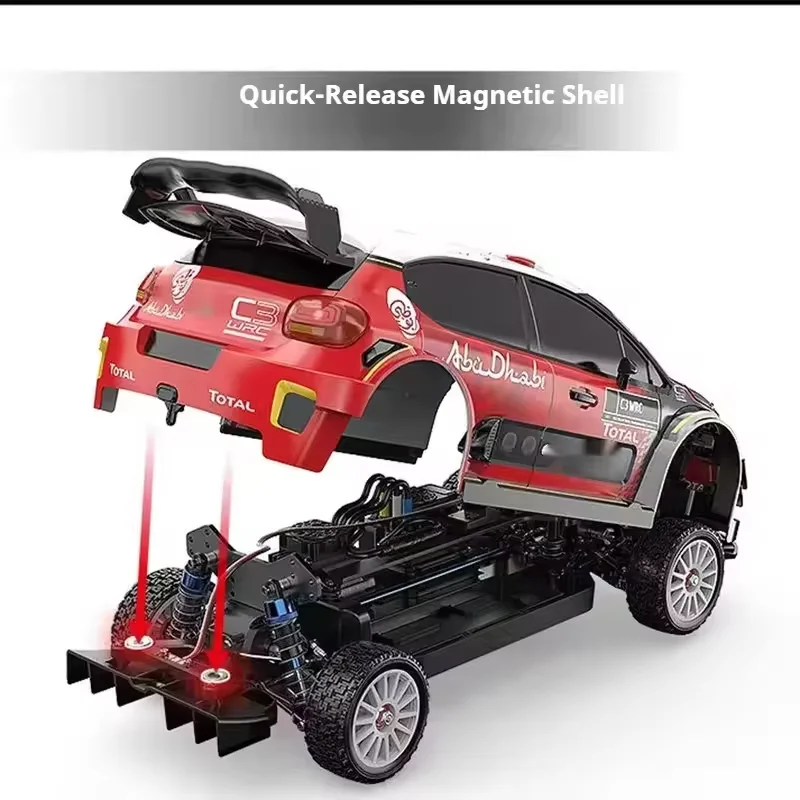 MJX Hyper Go 10303 10304 1:10 Brushless RC Car 4WD 70KM/H High Speed Racing Vehicle 2.4G Remote Control Off-Road Rally Car view 6